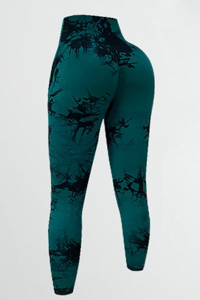 Printed High Waist Active Leggings